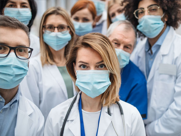 people are wearing Face Masks