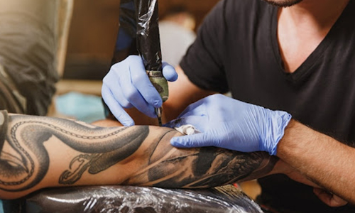 Beauty and Tattoo Services Glove