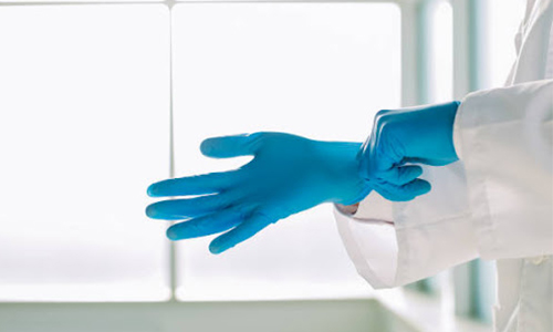 Medical gloves image