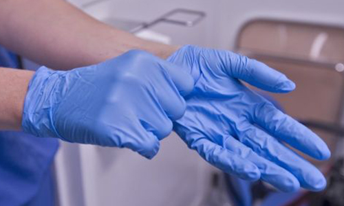 Sterile gloves