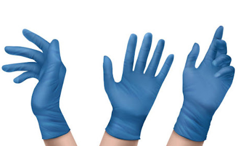Vinyl gloves image