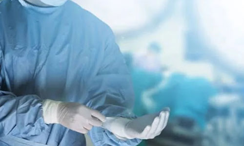 Powder free surgical gloves 1