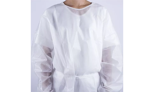 A White Medicall Gown