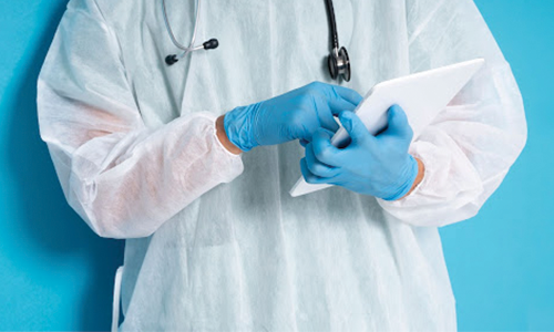 Disposable medical gown 1