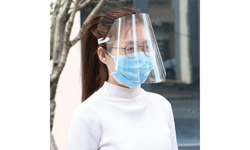 plastic Face shield