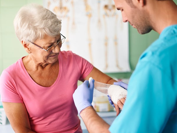 Wound Dressing With Gauze